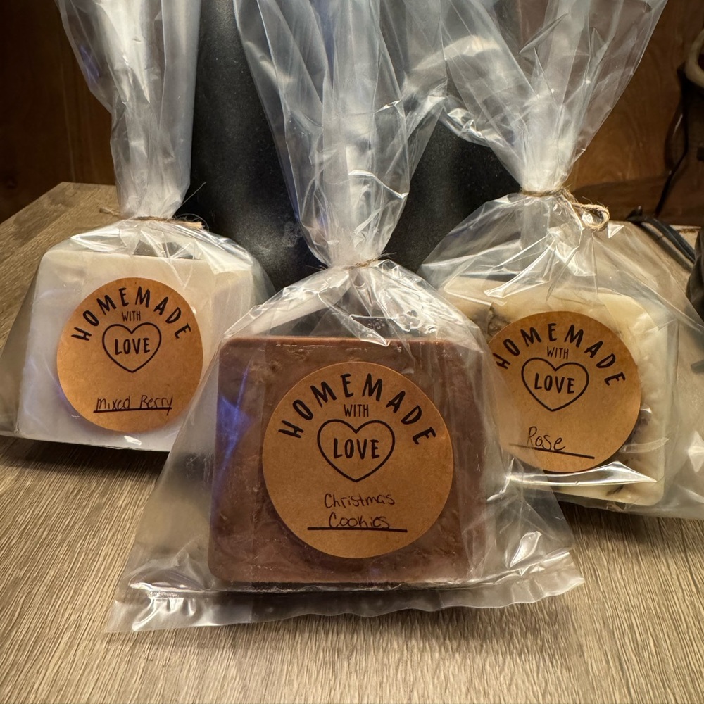 Homemade Scented Soaps Set